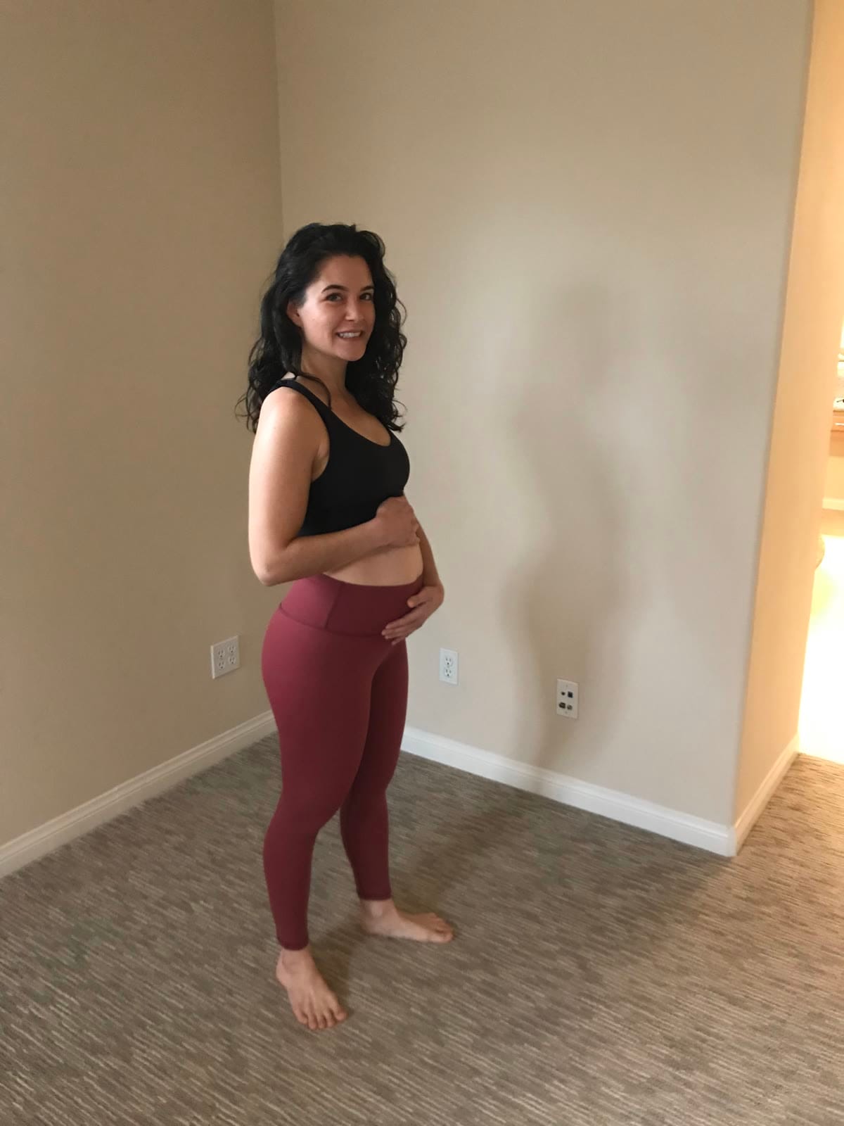 Marlette during her pregnancy with our third child